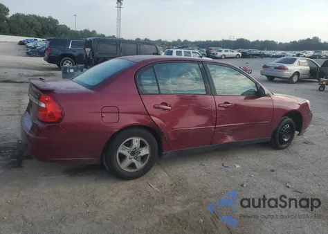 2005 Chevrolet Malibu Ls из США, поврежденный, VIN 1G1ZT54815F228582